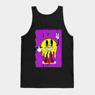 Weird Smiley Tank Top